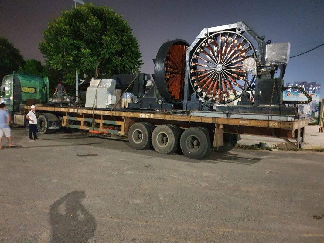 Xe chở hàng quá khổ quá tải