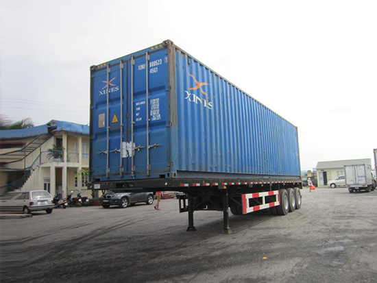 Sơ Mi Rơ Mooc Chở Container