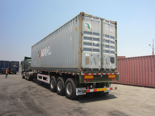 Sơ Mi Rơ Mooc Chở Container