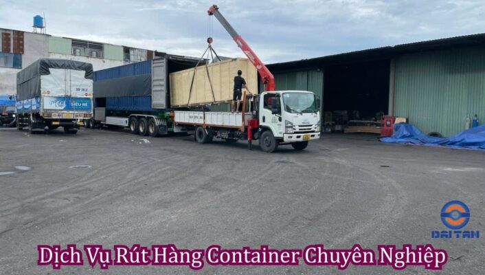 Dịch vụ rút hàng container