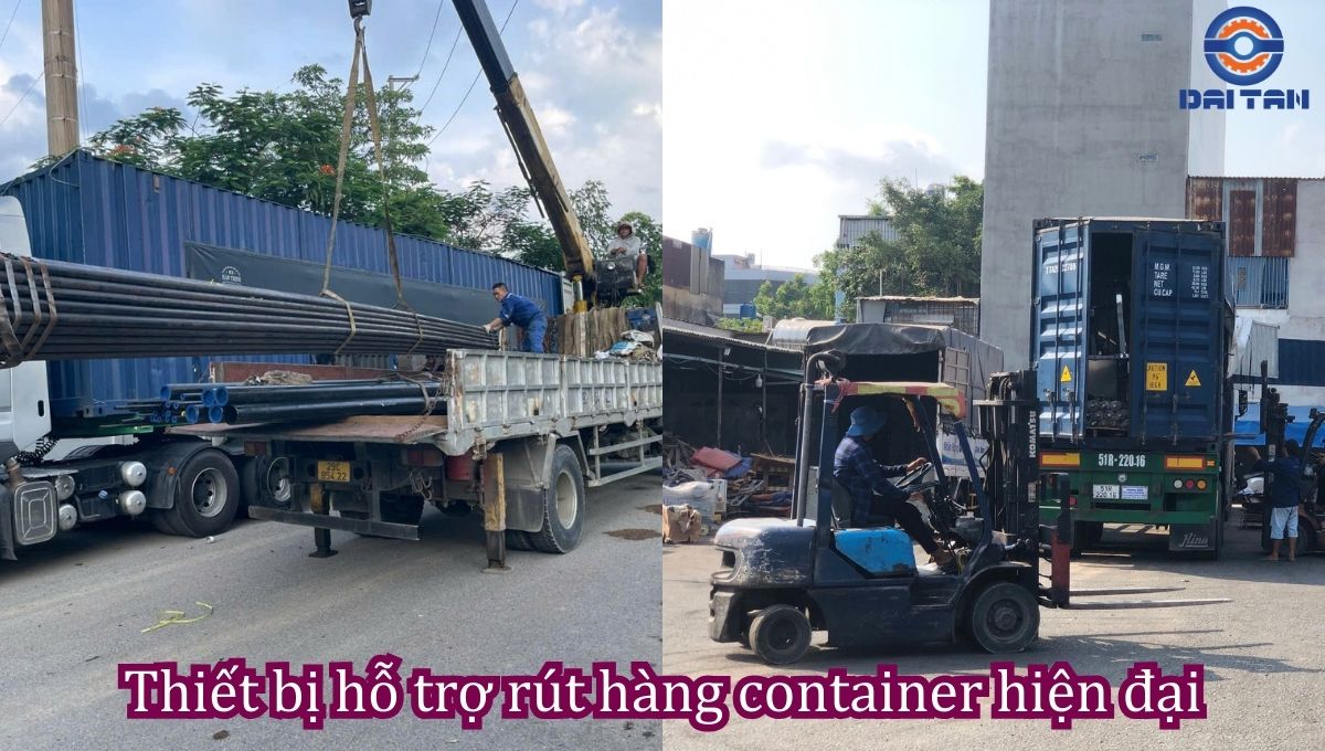 Dịch vụ rút hàng container