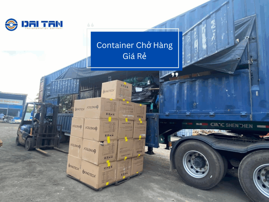 container chở hàng