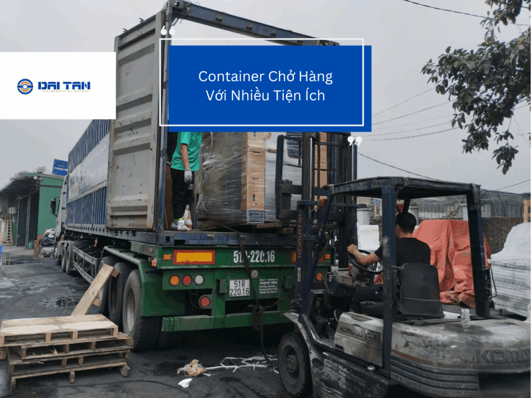 Container Chở Hàng - Vận Chuyển Cả Nước Từ 2 - 3 Ngày