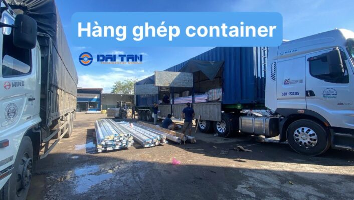 Hàng ghép container