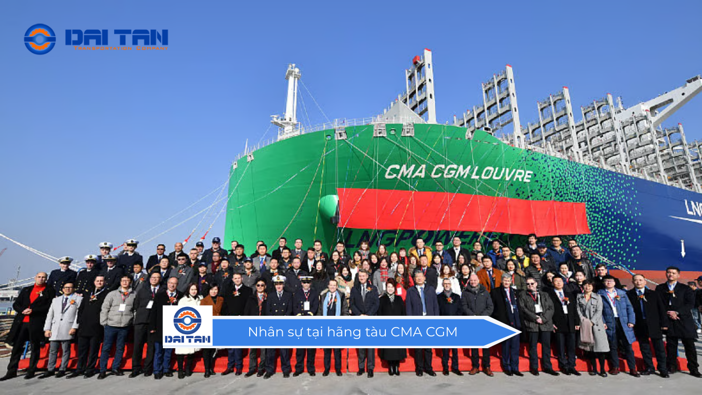 Nhân sự tại hãng tàu CMA CGM