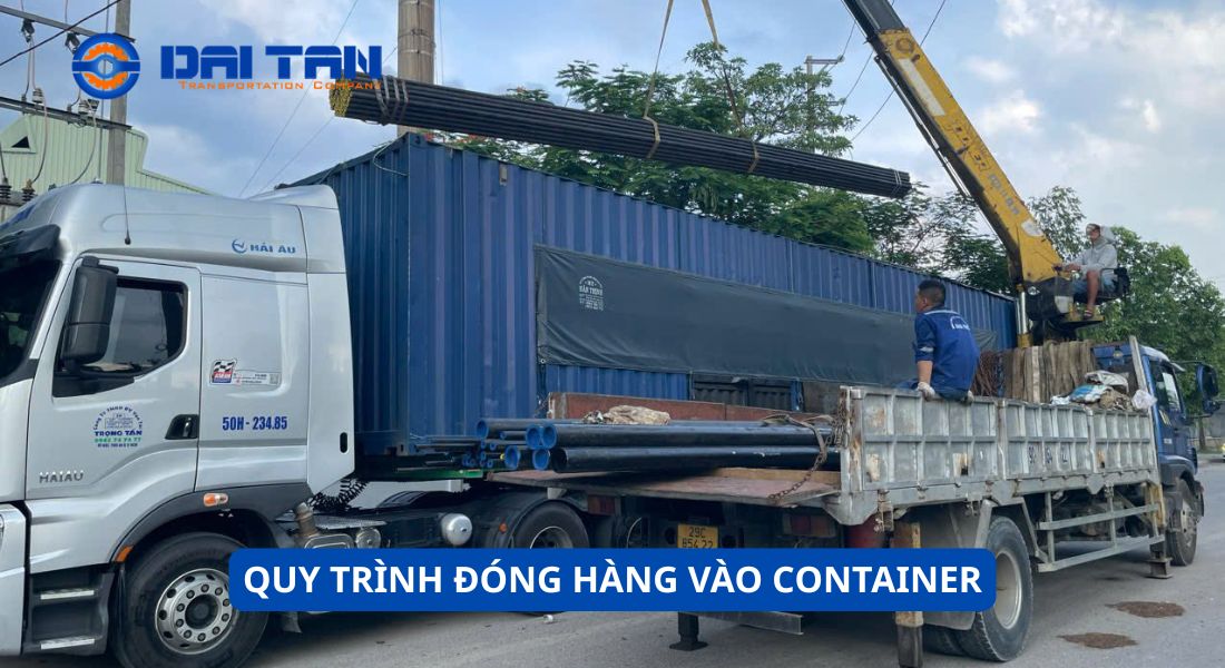 Quy trình đóng hàng vào Container