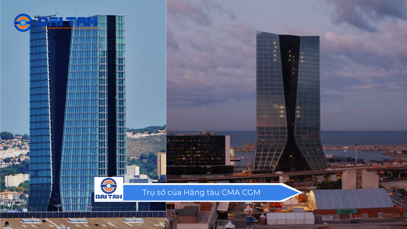        Trụ sở của Hãng tàu CMA CGM