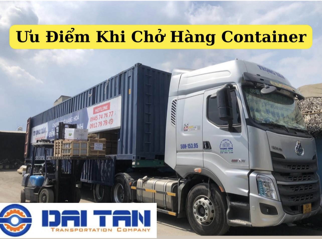 Xe Chở Hàng Container - UY Tín, Giá Rẻ Số 1