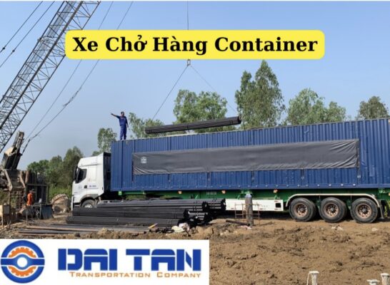 Xe chở hàng container 1