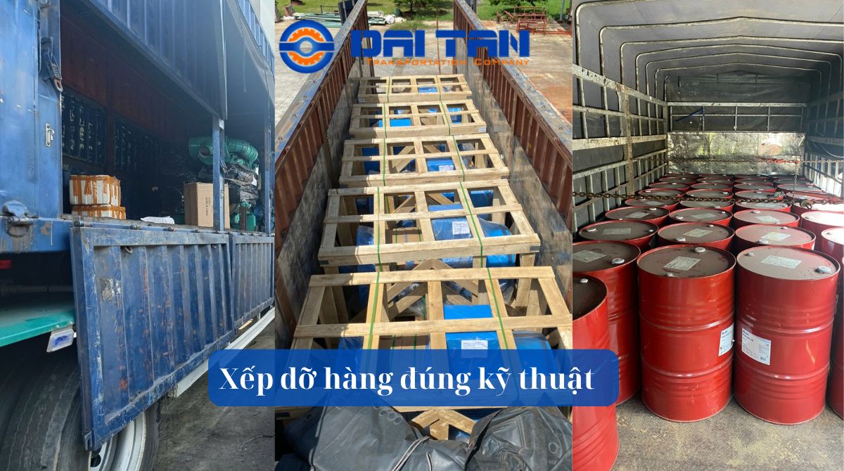 Xếp dỡ hàng đúng kỹ thuật