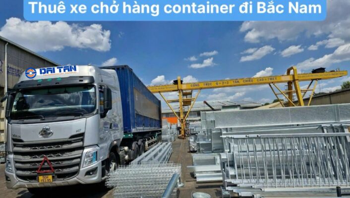 Thuê xe chở hàng container đi Bắc Nam