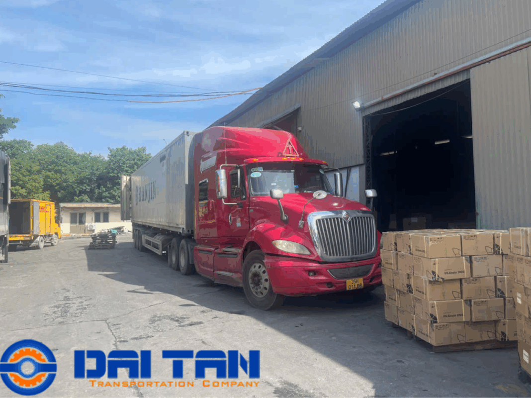 vận chuyển hàng bằng Container nội địa