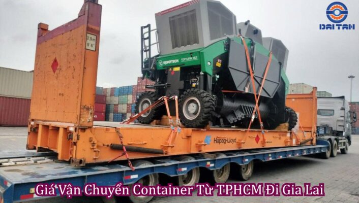 Giá Vận Chuyển Container Từ TPHCM Đi Gia Lai