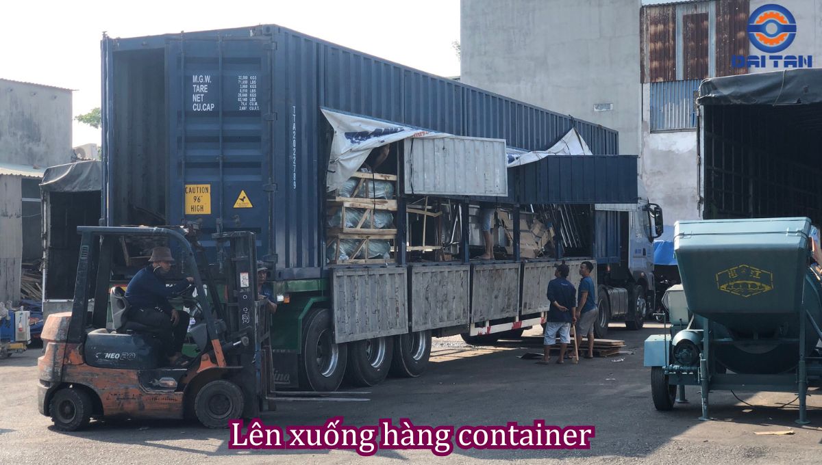 Giá trucking container từ cảng Hà Nội đi KCN Bến Cát