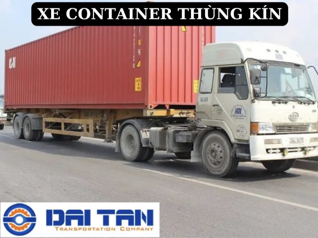 Giá trucking Container từ cảng Cát Lái tới KCN Visip hà tĩnh
