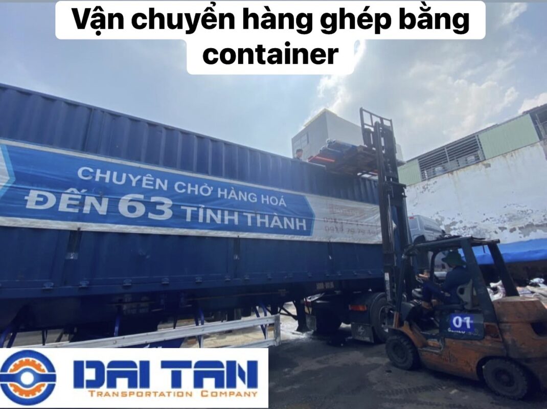 vận chuyển hàng ghép chuyến container