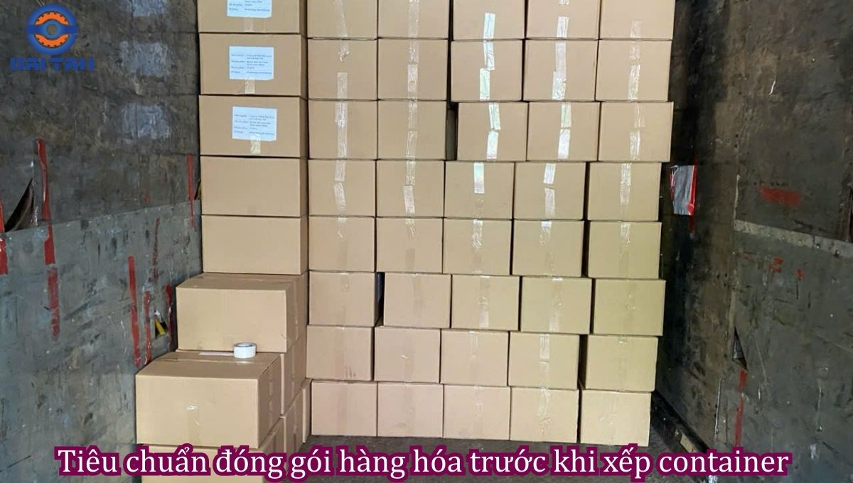 Quy trình xếp dở hàng container