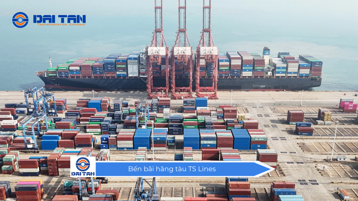 Bến bãi hãng tàu SITC Container Lines