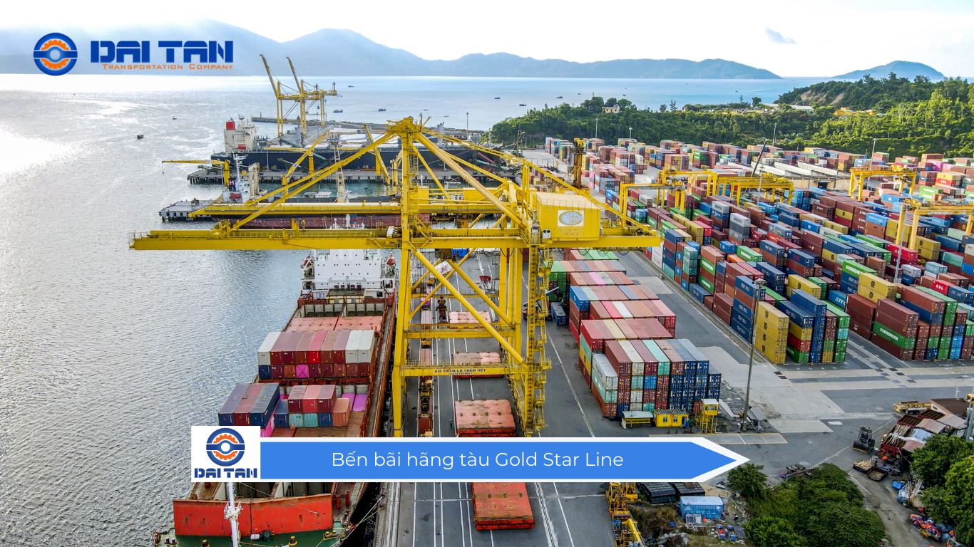 Bến bãi hãng tàu Gold Star Line