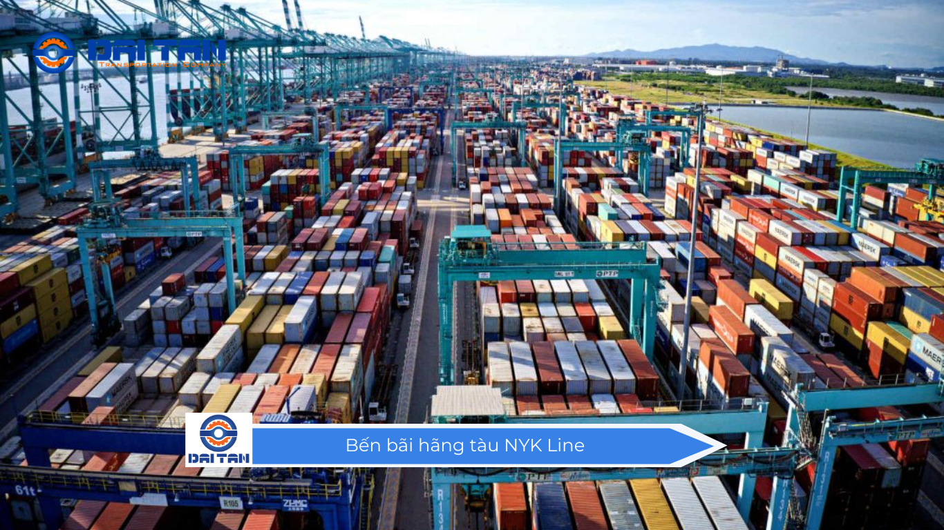 Bến bãi hãng tàu NYK Line