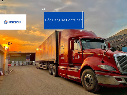 Bốc Hàng Xe Container