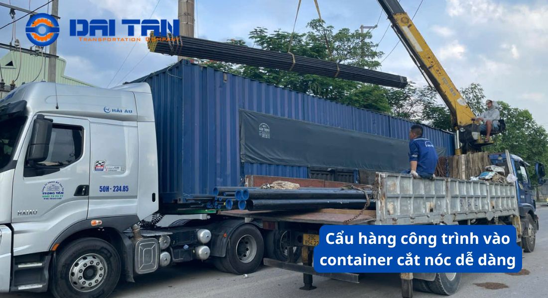 Giá vận chuyển container từ HCM đi Huế