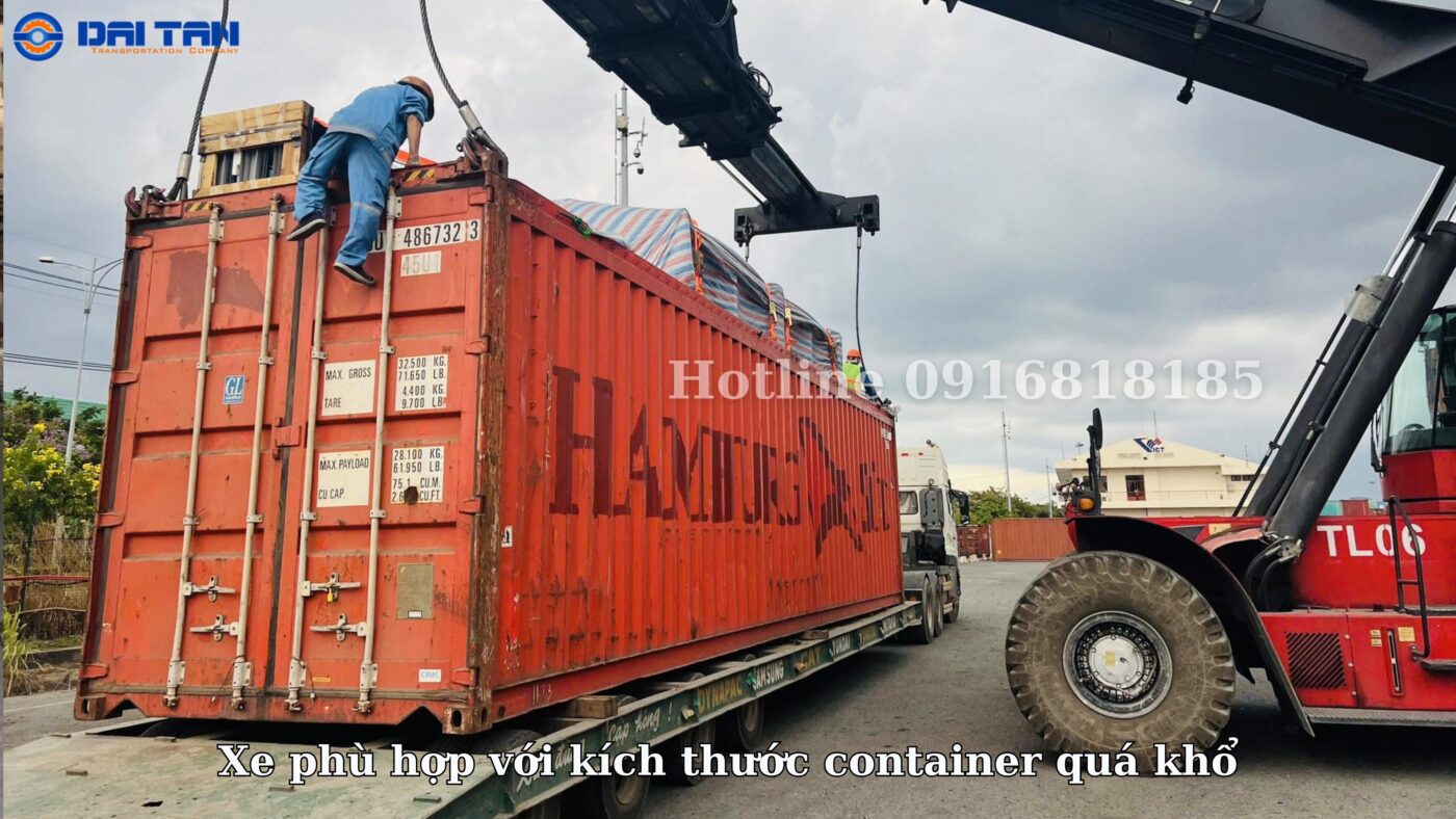 Đại Tấn luôn có xe phù hợp với hàng quá khổ của quý khách