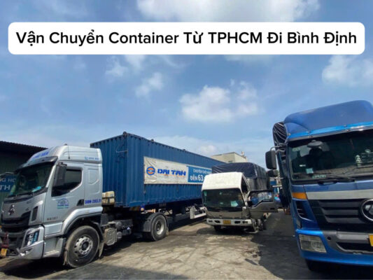 Giá vận chuyển container từ TPHCM đi Bình Định