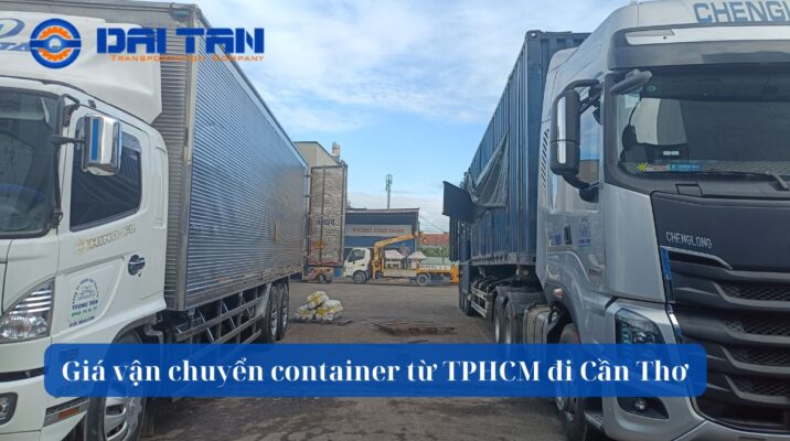 Giá vận chuyển container từ TPHCM đi Cần Thơ