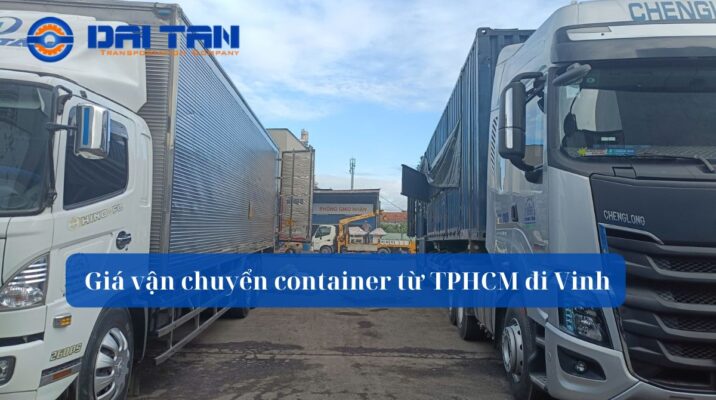Giá vận chuyển container từ TPHCM đi Vinh
