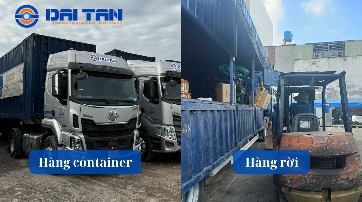 Hàng rời và hàng container