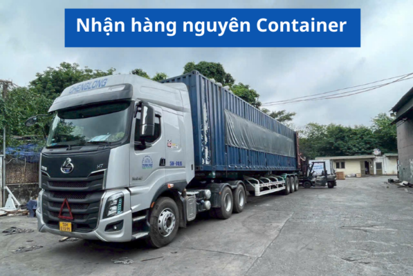 Nhận hàng nguyên Container