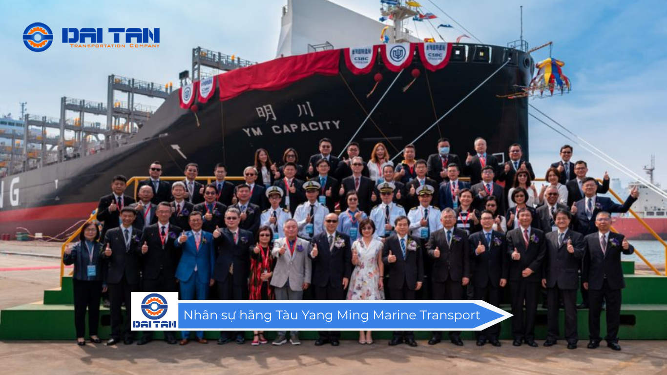  Nhân sự hãng Tàu Yang Ming Marine Transport