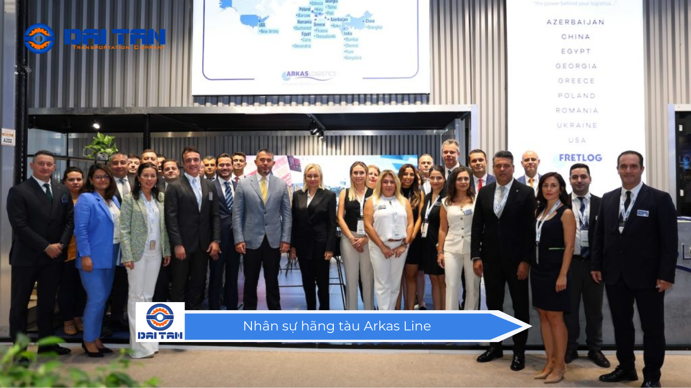 Nhân sự hãng tàu Arkas Line