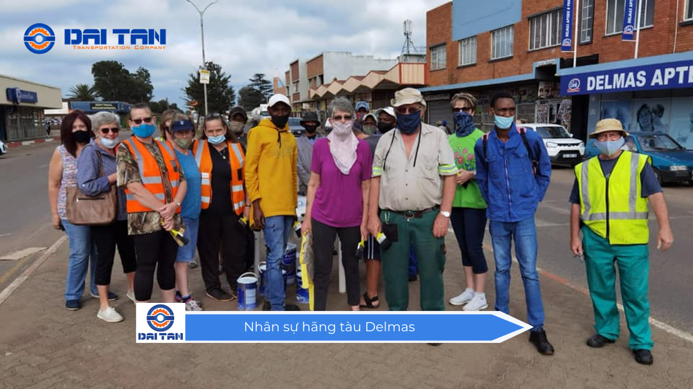 Nhân sự hãng tàu Delmas