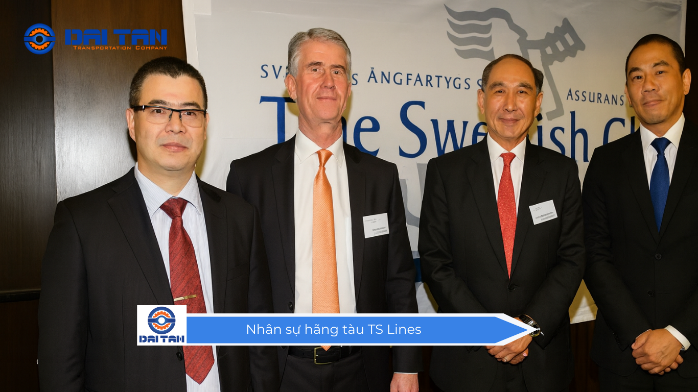 Nhân sự hãng tàu TS Lines