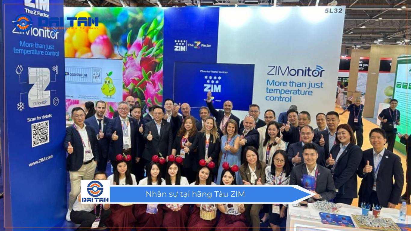   Nhân sự tại hãng Tàu ZIM 