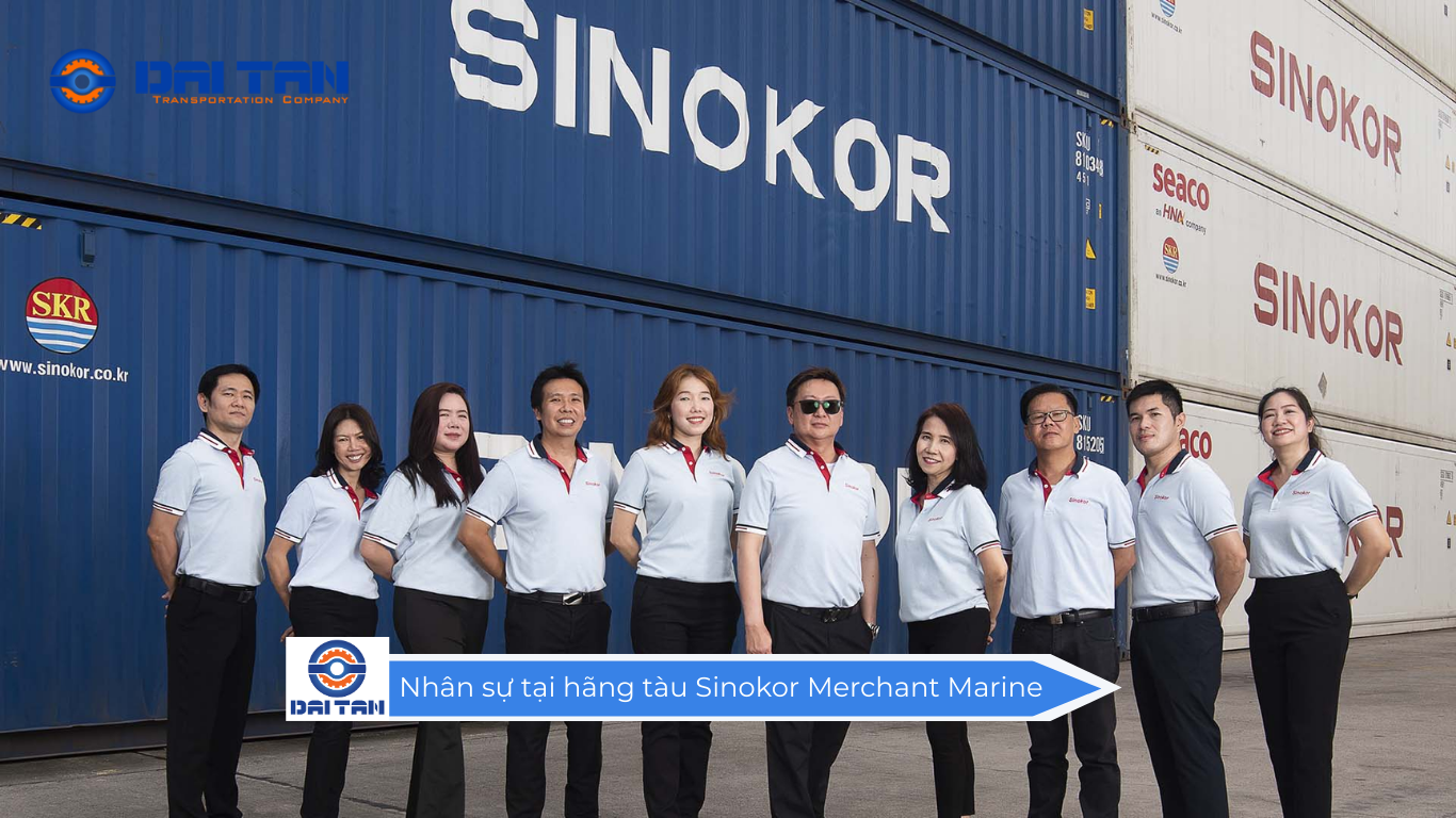 Nhân sự tại hãng tàu Sinokor Merchant Marine