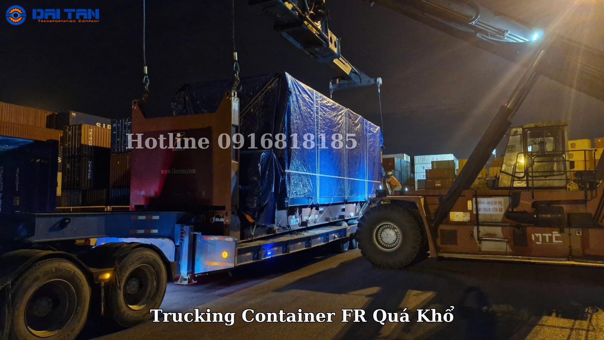 Giá Trucking Container tại Vũng Tàu Mới Nhất DC HC FR OT