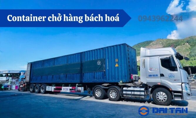 Container chở hàng bách hoá