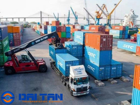 Giá trucking từ cảng Cát Lái đến KCN Yên Phong