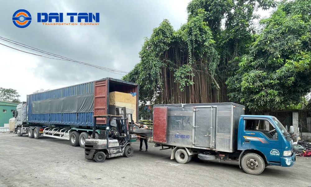 Giá vận chuyển container từ TPHCM đi Vĩnh Phúc