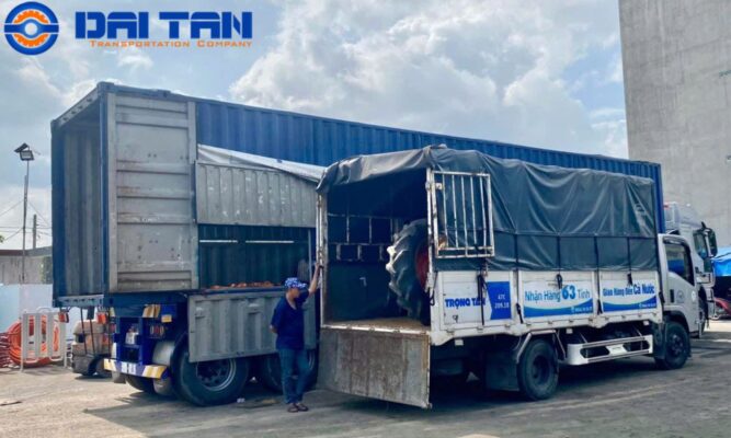 gia trucking container tu cang thuong tan di kcn pho noi