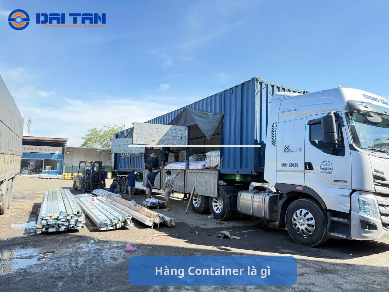 Hàng Container Là Gì - Container Trong Nước