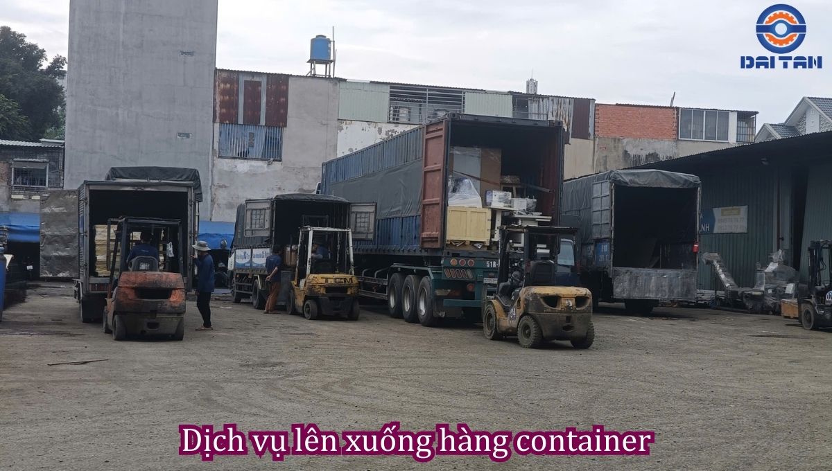 Giá trucking container từ cảng Đình Vũ đi KCN Trà Nóc