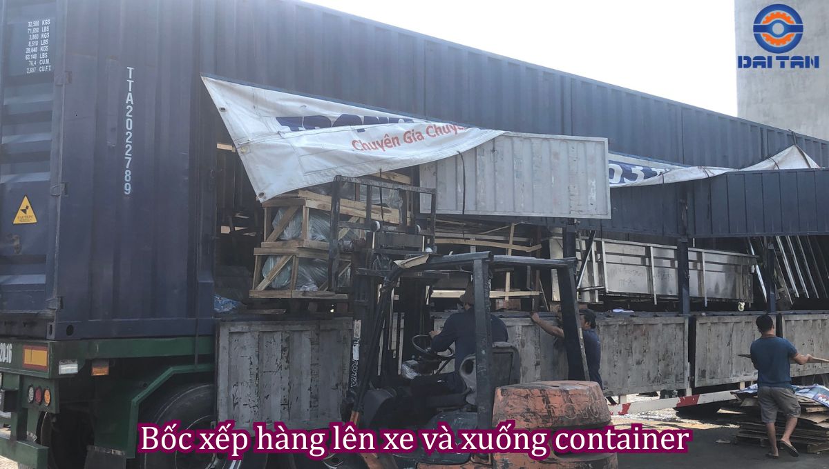 Giá trucking container từ cảng Hà Nội đi KCN Vĩnh Lộc