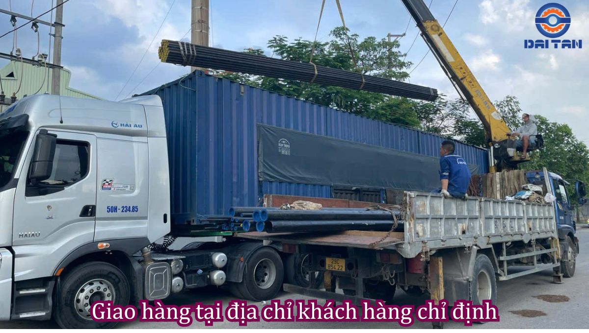 Giá trucking container từ cảng Hà Nội đi KCN Tân Tạo