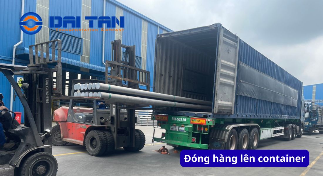 Giá vận chuyển container từ cảng hà nội đến kcn long điền