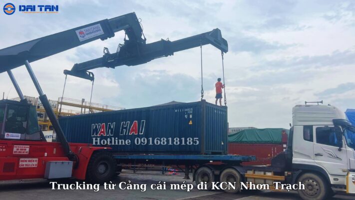 Giá Trucking từ Cảng cái mép đi KCN Nhơn Trạch