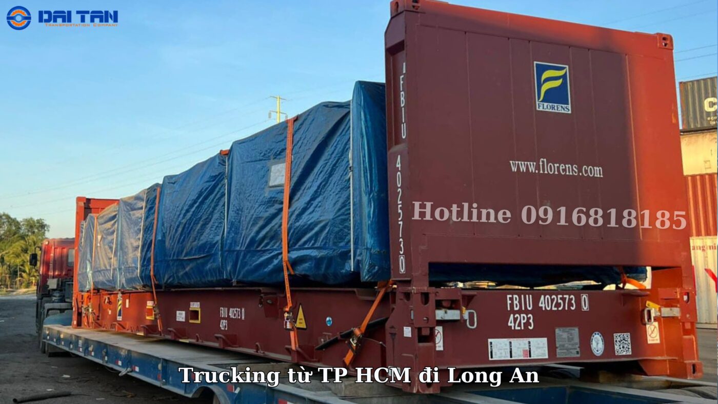 Giá Trucking từ TP HCM đi Long An